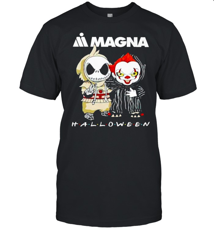 Jack Skellington and Pennywise Magna Halloween shirt Classic Men's T-shirt