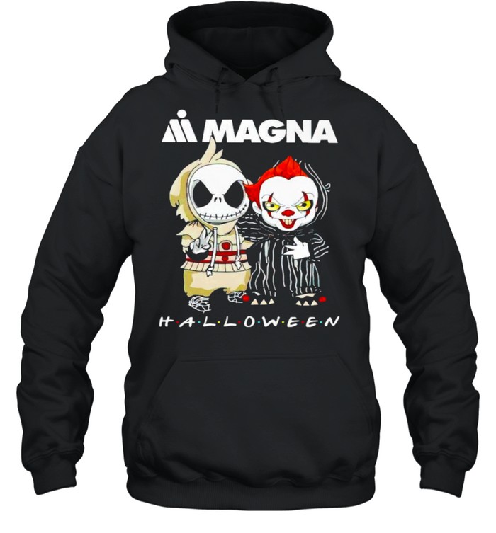 Jack Skellington and Pennywise Magna Halloween shirt Unisex Hoodie