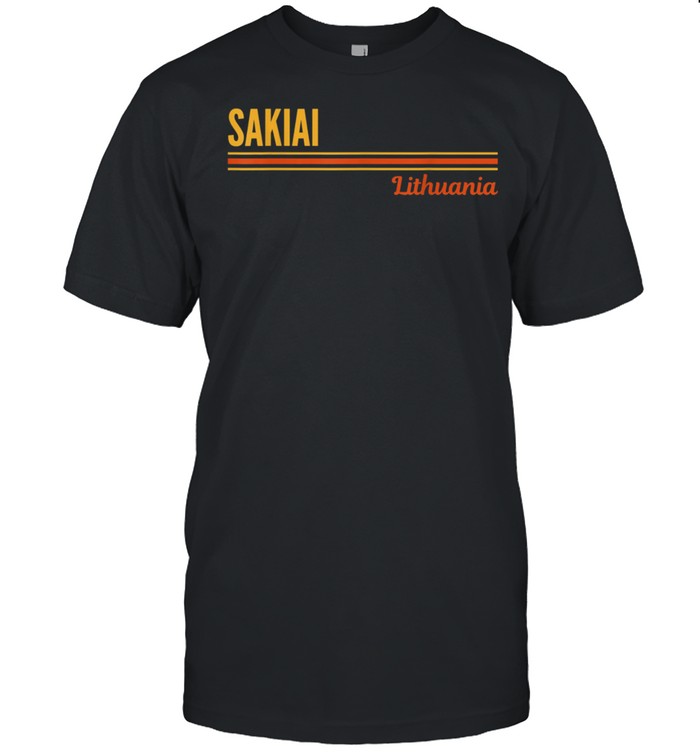 Sakiai Lithuania shirt Classic Men's T-shirt