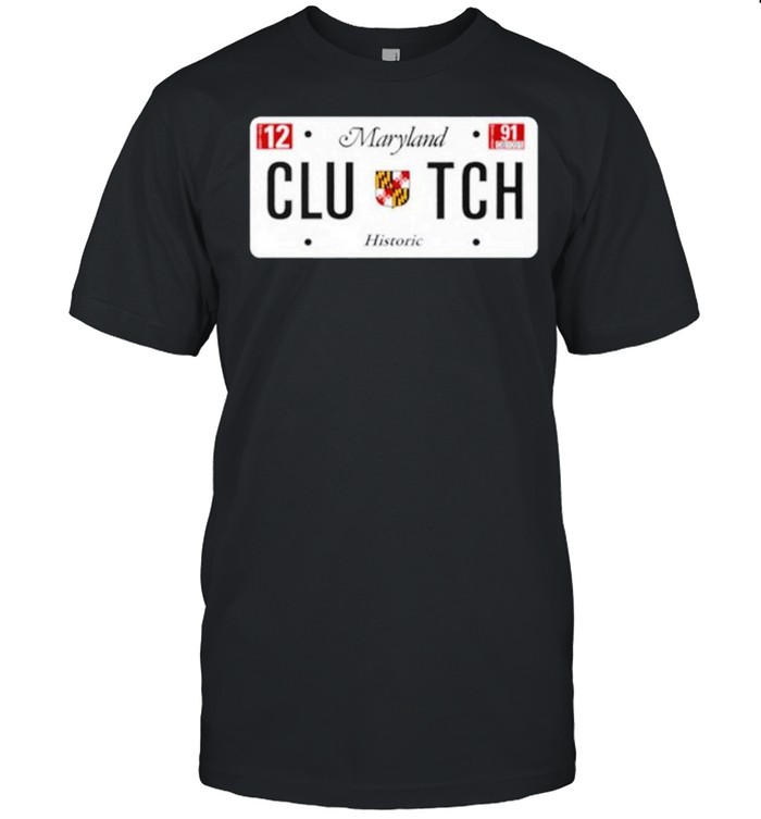 Clutch Maryland Plate Histori shirt Classic Men's T-shirt