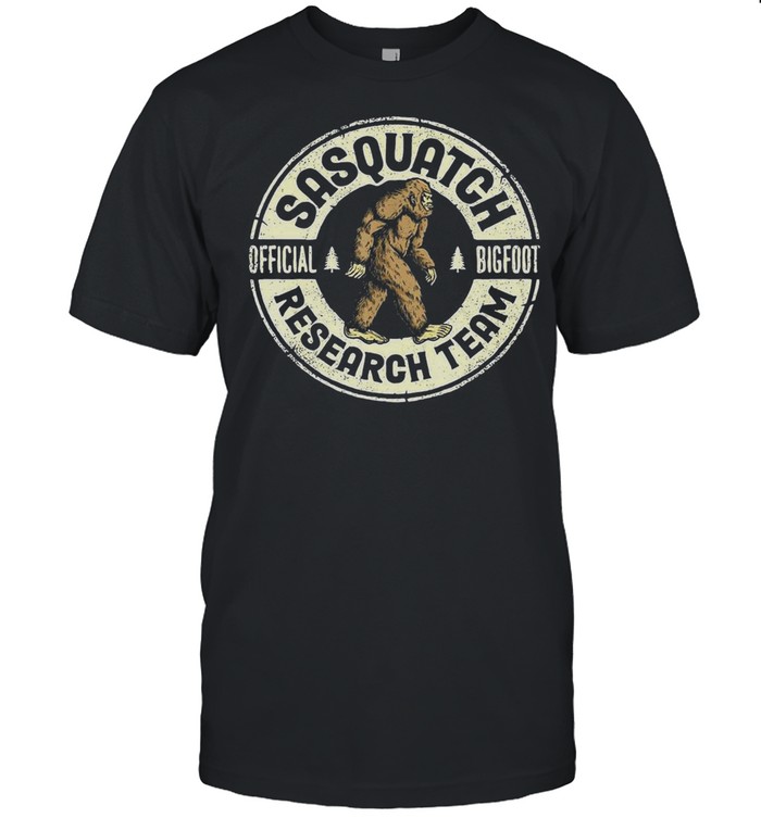 Bigfoot Sasquatch Research Team T-shirt Classic Men's T-shirt