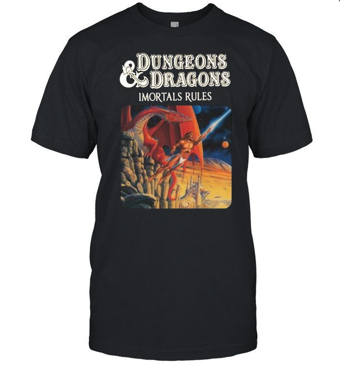Dungeons and Dragons Immortals Rules shirt Classic Men's T-shirt