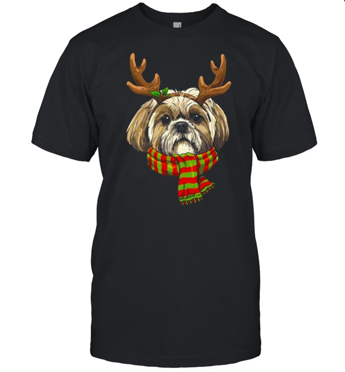Shih Tzu Mom Dog Owners Lovers Animal Keepers Christmas T- Classic Men's T-shirt