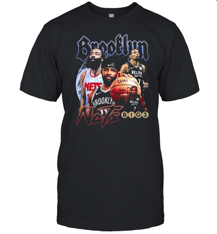 Brooklyn Nets Big 3 Classic Men's T-shirt