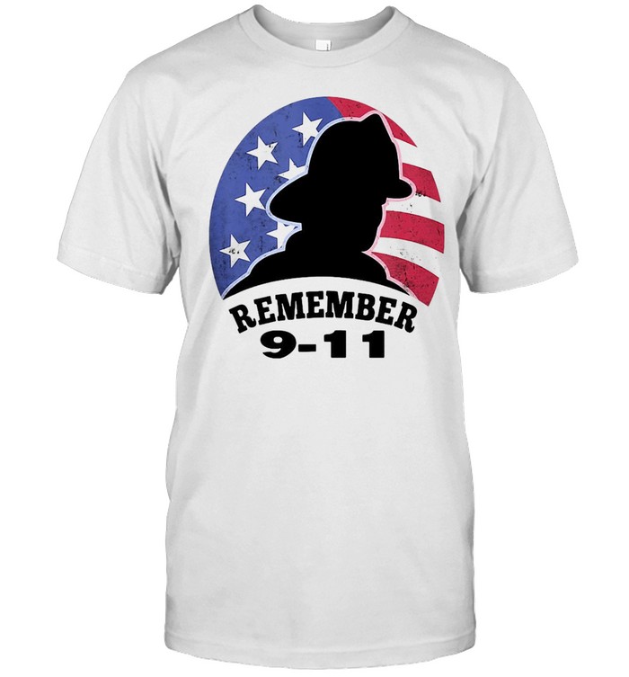 Remember 9-11 Firefighter T-shirt Classic Men's T-shirt