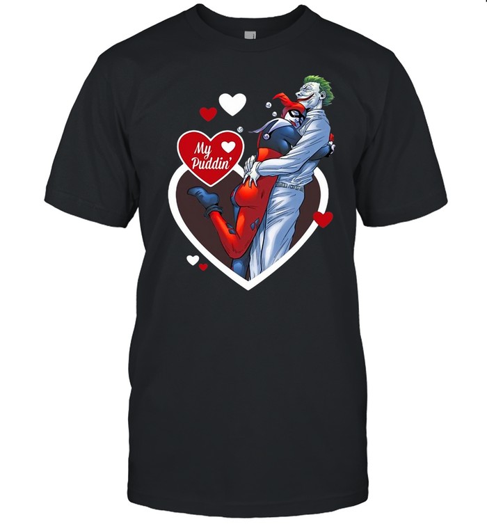 Harley Quinn My Puddin’ Valentines Day T-shirt Classic Men's T-shirt
