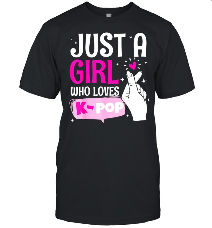 K Pop Girl Who Loves Kpop shirt Classic Men's T-shirt