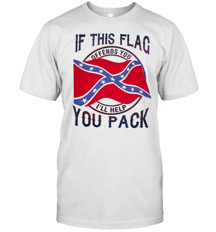 If this flag offends you i’ll help you pack shirt Classic Men's T-shirt