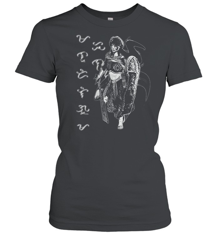 Nostalgink Warrior Mother Filipino Baybayin Script T-shirt Classic Women's T-shirt