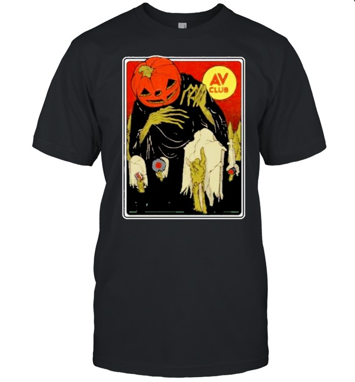 the av club halloween merch night of the living dead shirt Classic Men's T-shirt
