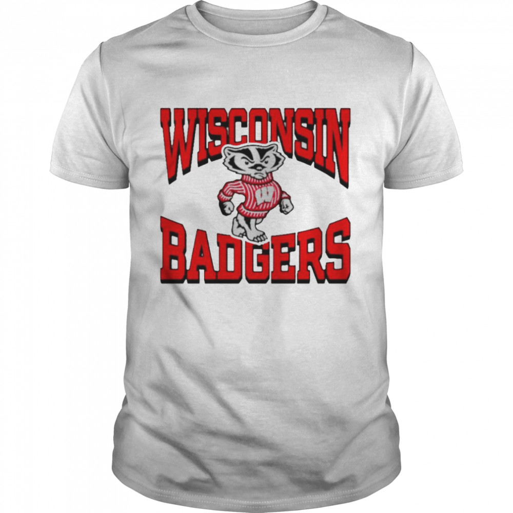 Wisconsin Badgers ash gray bucky afton shirt Classic Men's T-shirt
