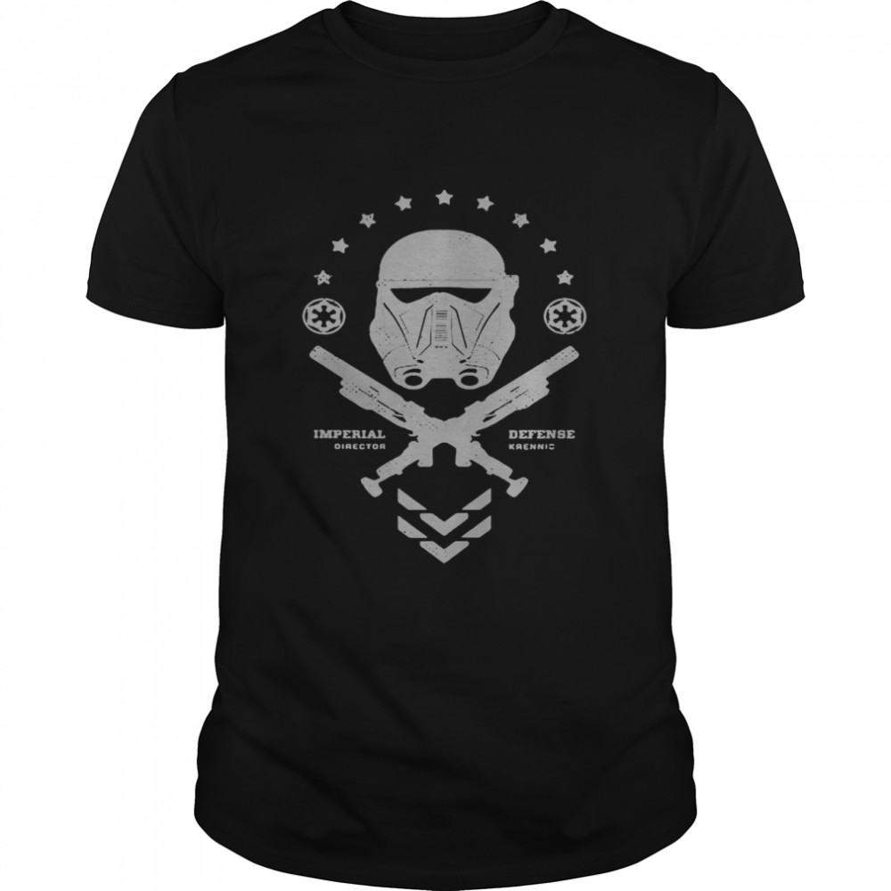 Star Wars Rogue One Death Trooper Imperial Defense T-shirt Classic Men's T-shirt