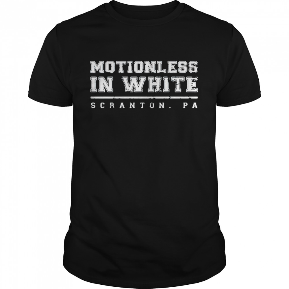 Motionless in white scranton shirt Classic Men's T-shirt