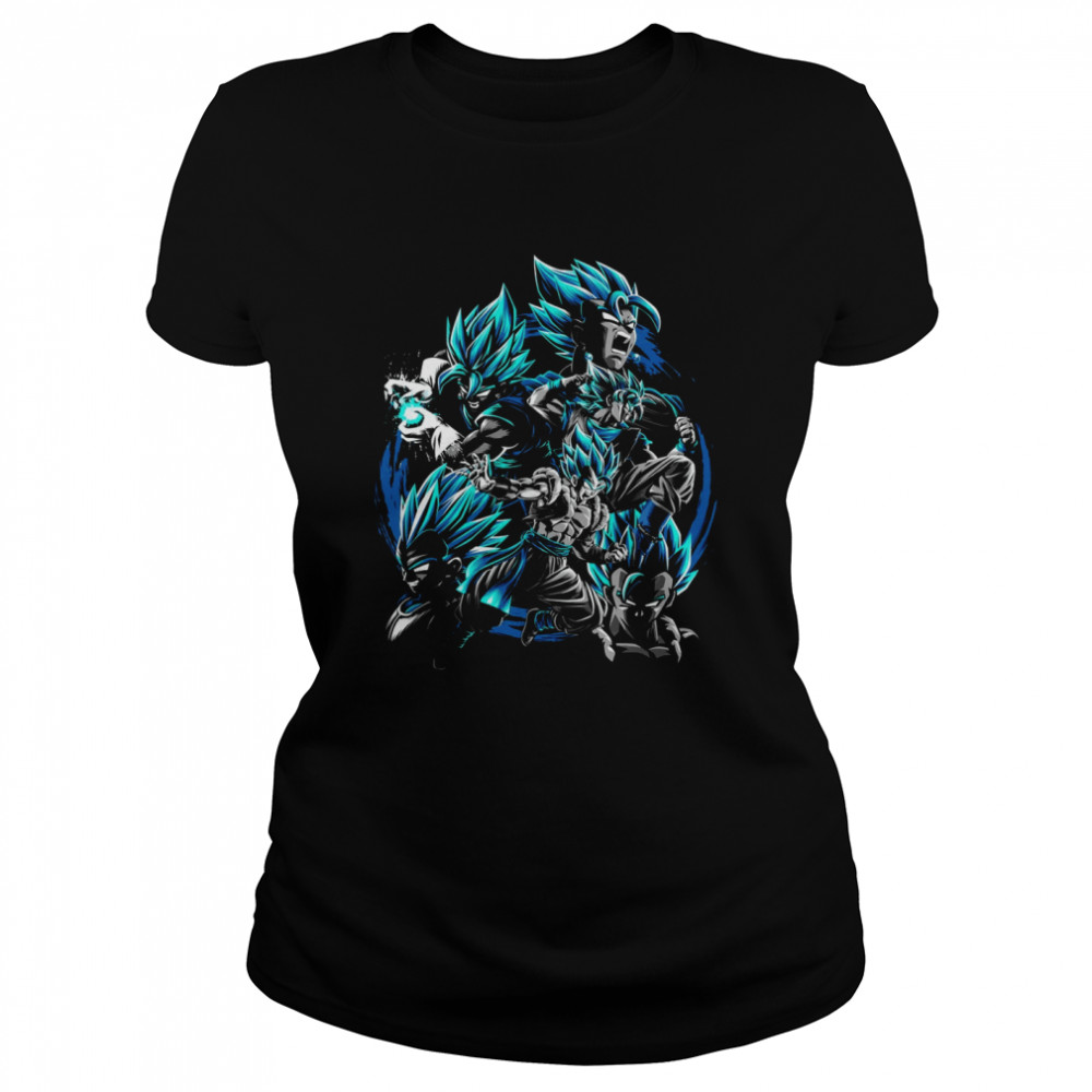 Son Goku fusion Vegeta Dragon ball z shirt Classic Women's T-shirt