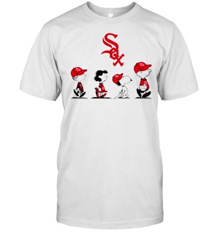 Chicago White Sox The Peanut Character Charlie Brown And Snoopy Walking shirt