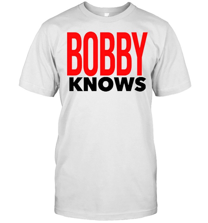 anthony leals bobby knows shirt Classic Men's T-shirt