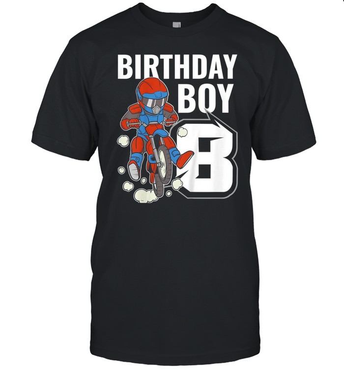 Kinder Geschenk zum 8 Geburtstag für Jungen shirt