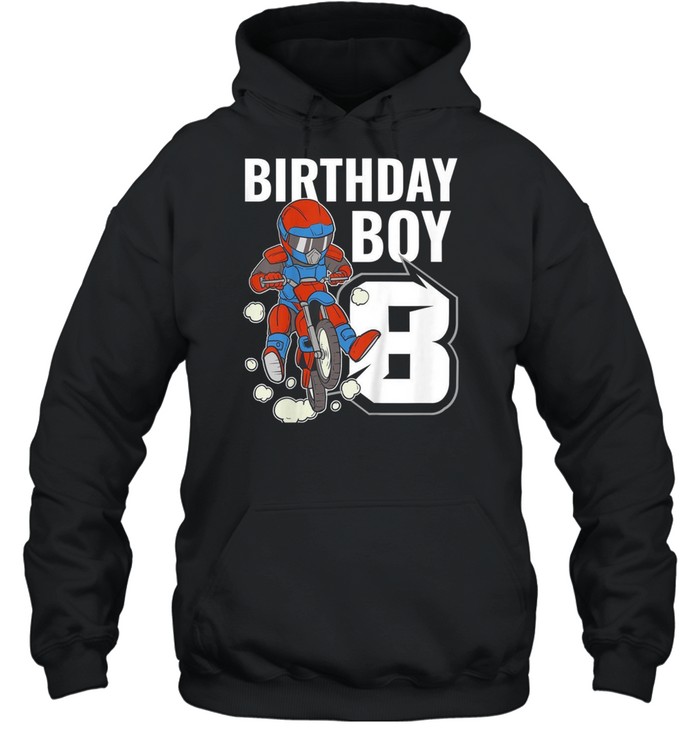 Kinder Geschenk zum 8 Geburtstag für Jungen shirt Unisex Hoodie