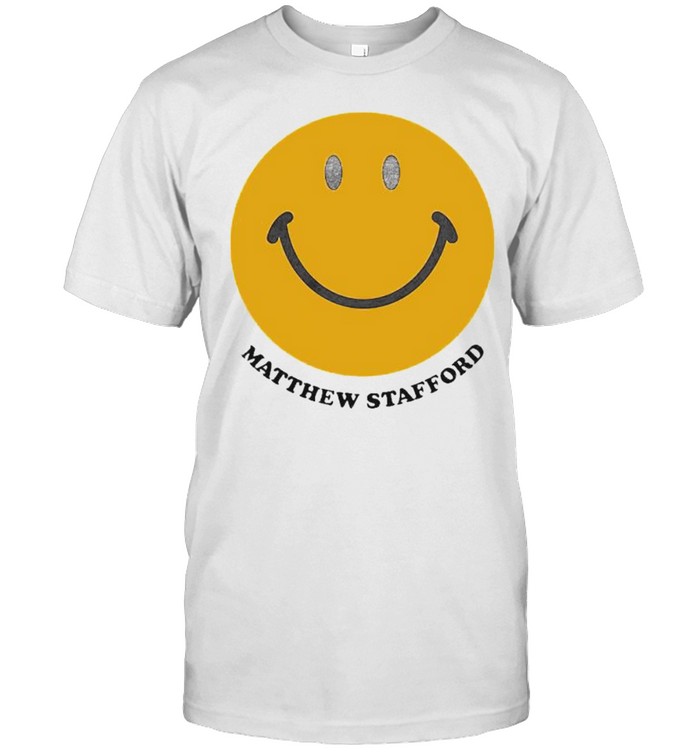Matthew Stafford smile shirt