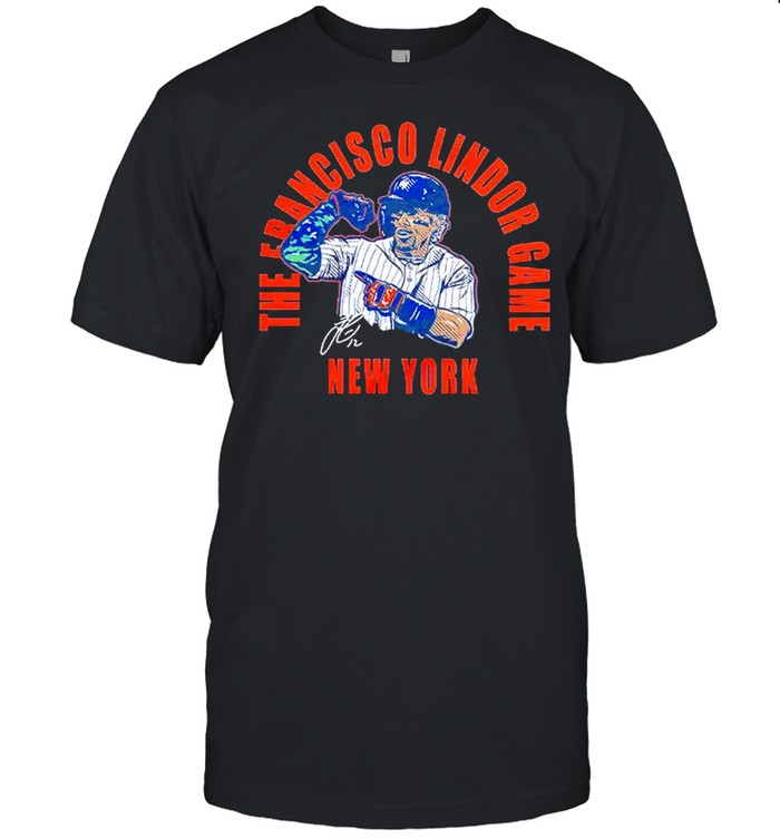 New York Mets the francisco lindor game shirt Classic Men's T-shirt