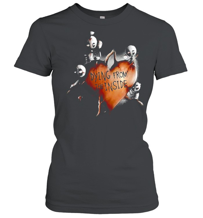 A Broken Heart Is A Heart Full Of Fear Ghost Halloween T-shirt Classic Women's T-shirt
