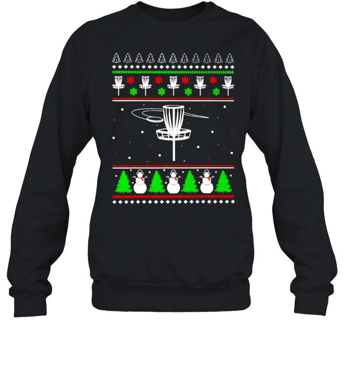 Disc Golf ugly Christmas shirt Unisex Sweatshirt