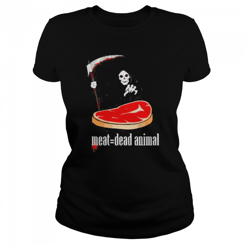 meat dead animal halloween shirt Classic Women's T-shirt