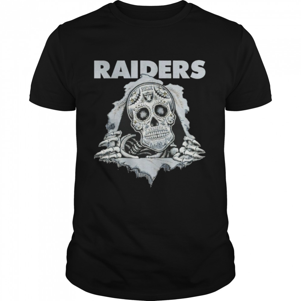 Sugar Skull Las Vegas Raiders inside me shirt Classic Men's T-shirt