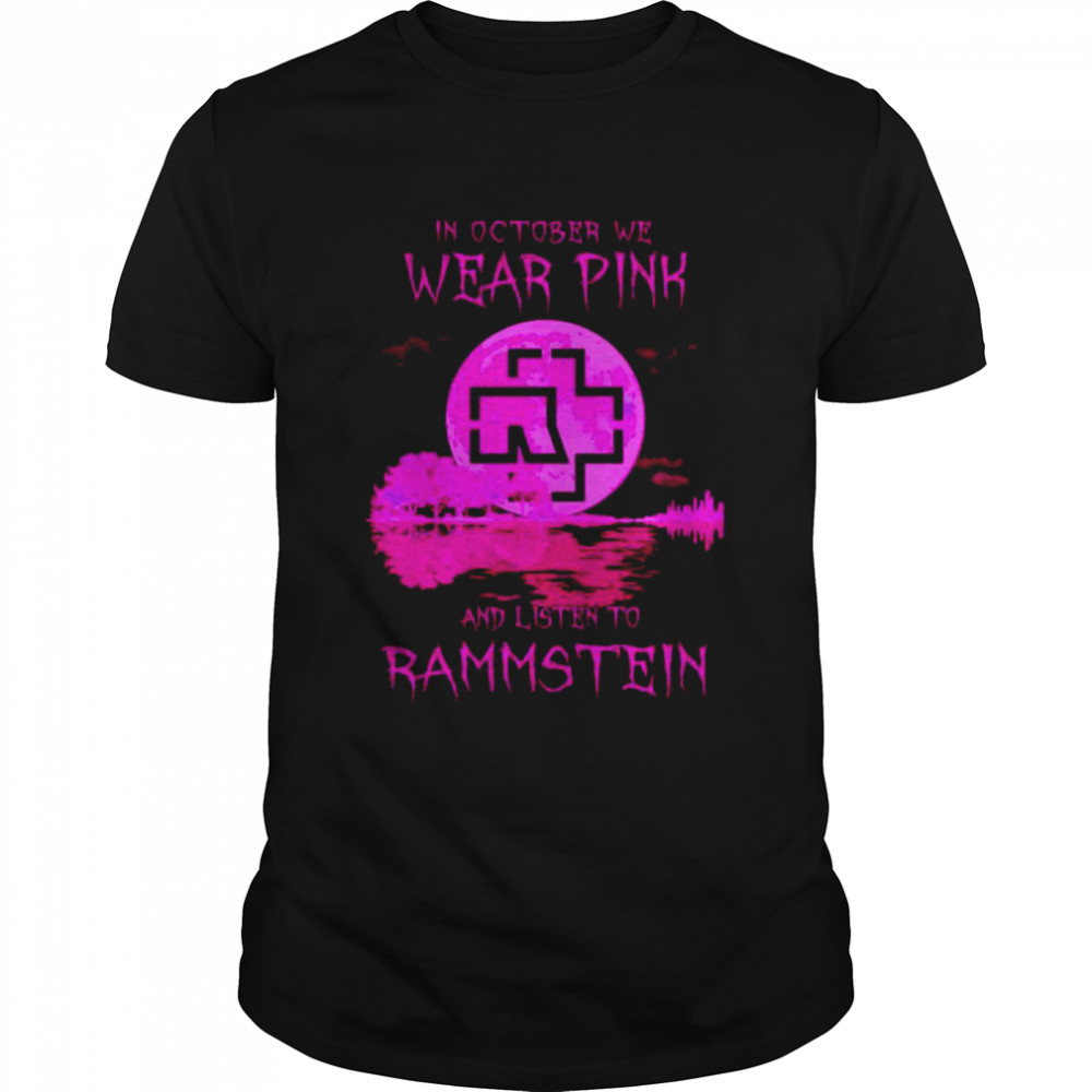 In October we wear pink and listen to Rammstein shirt Classic Men's T-shirt