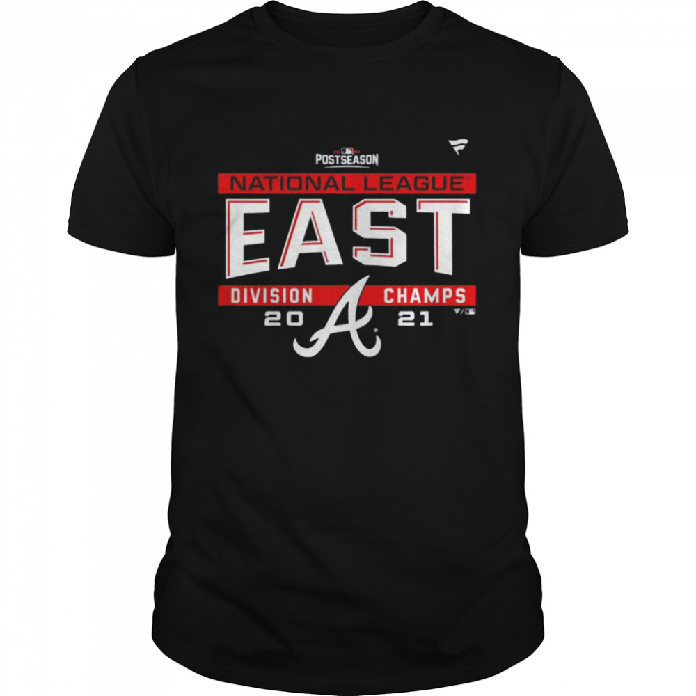 Atlanta Braves 2021 NL East Division Champions Locker Room T-shirt Classic Men's T-shirt