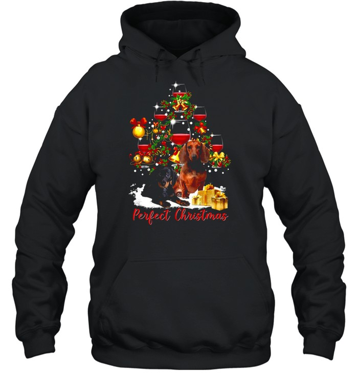 Dachshund Perfect Christmas For Dachshund Sweat T-shirt Unisex Hoodie
