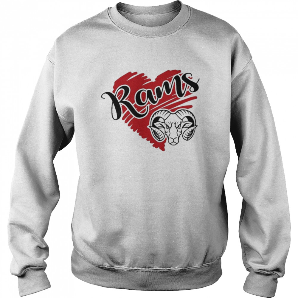 Rams team football soccer baseball volleyball shirt Unisex Sweatshirt