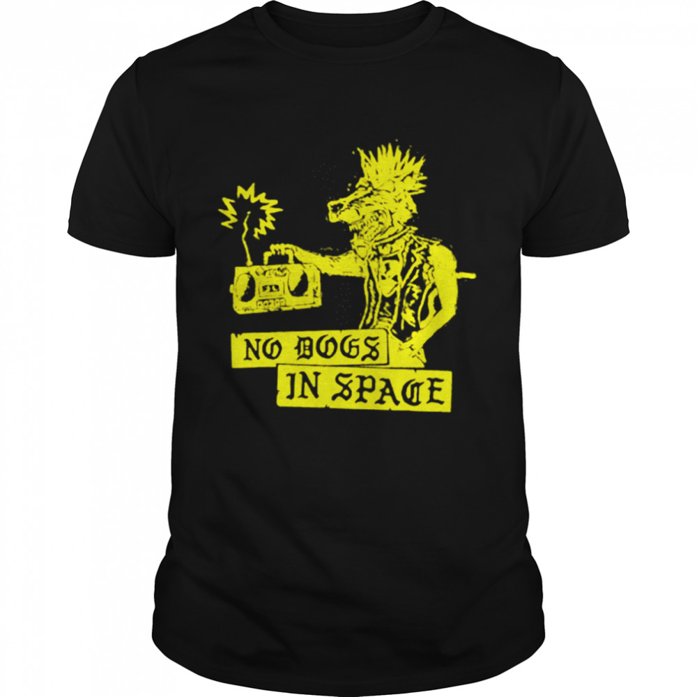 No dogs in space shirt Classic Men's T-shirt