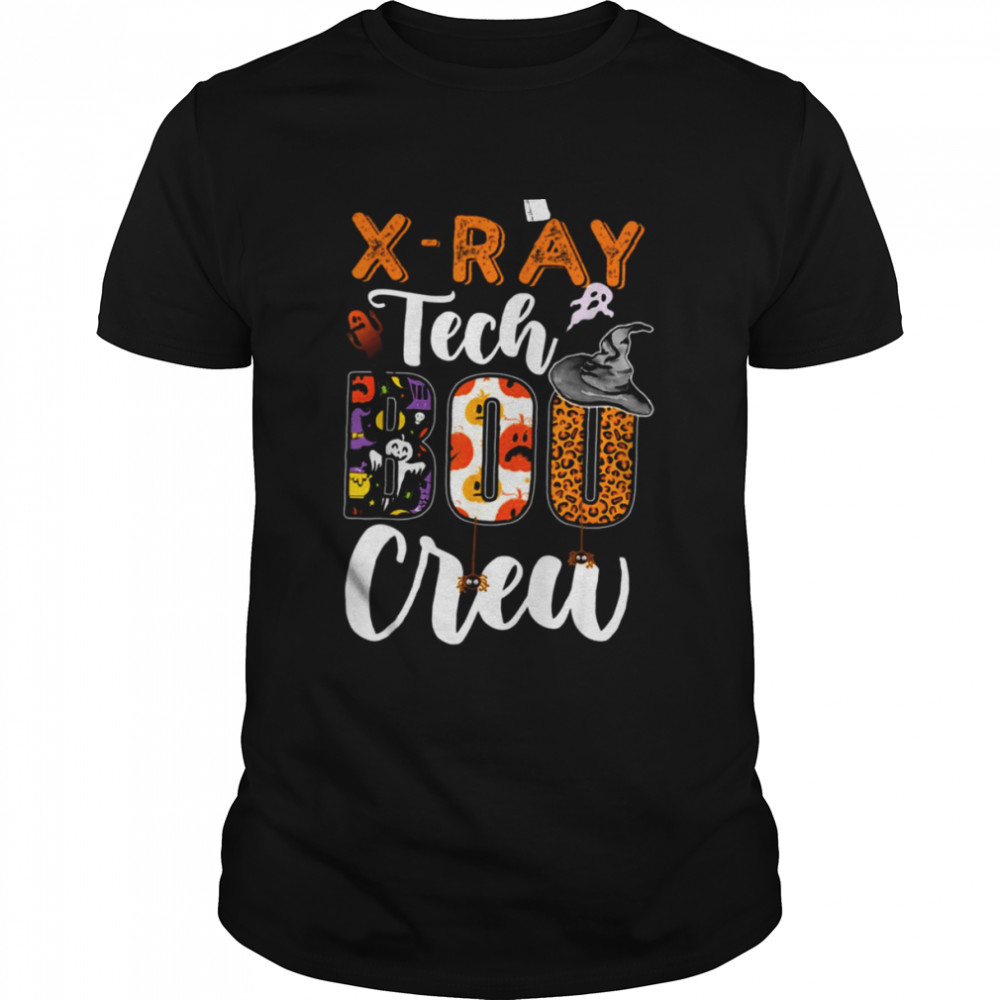 Radiology Technician XRay Tech Boo Crew Halloween Nurse T  Classic Men's T-shirt