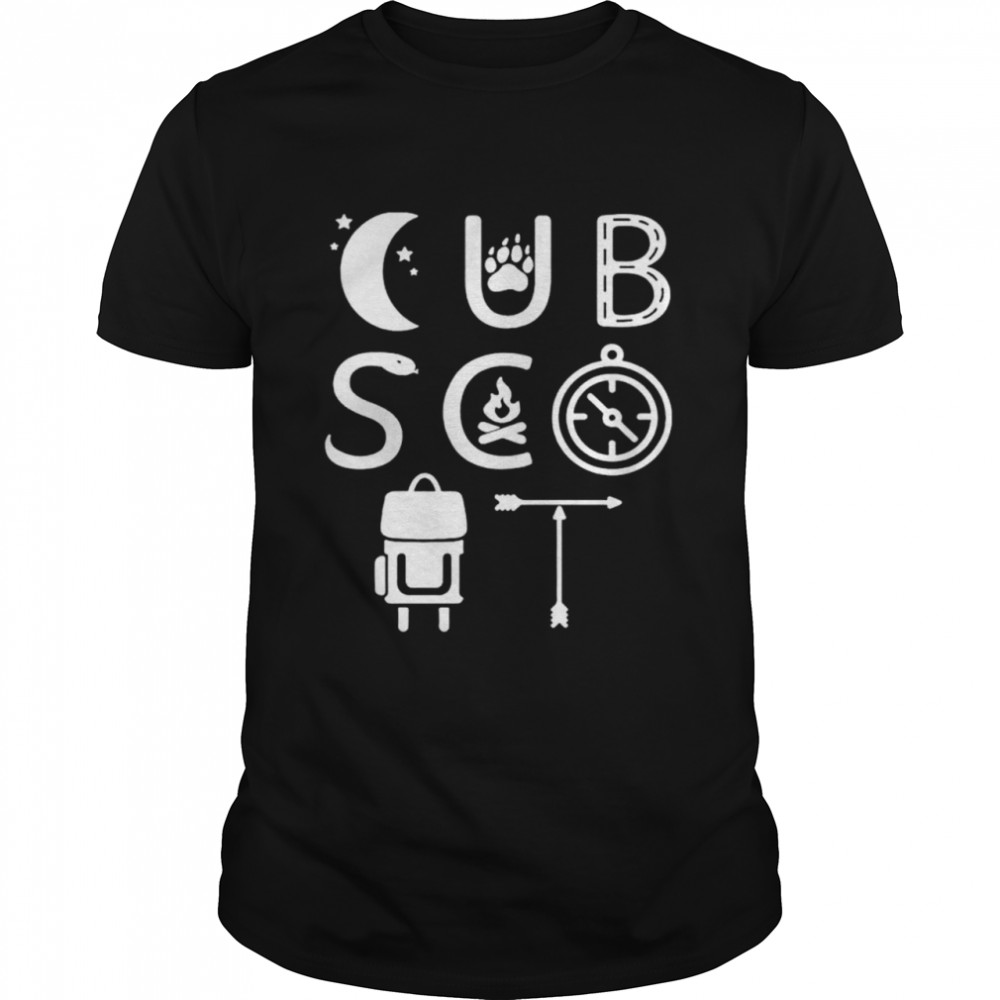 Cub Scout Icons  Classic Men's T-shirt