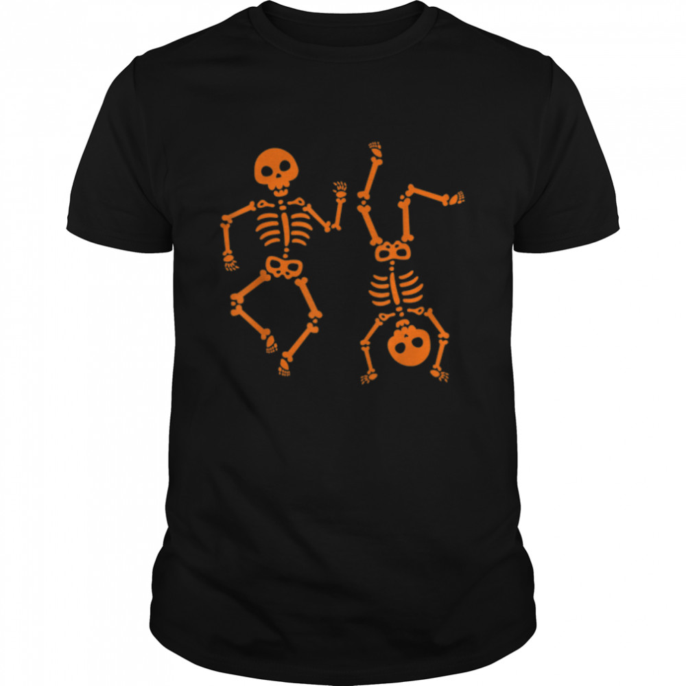 Dancing Skeletons Halloween  for Boy Girl Kids Toddler T- B09JZRJFCL Classic Men's T-shirt