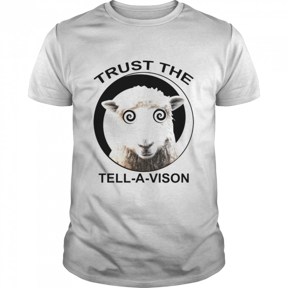 Sheep Trust The Tell A Vision  Classic Men's T-shirt