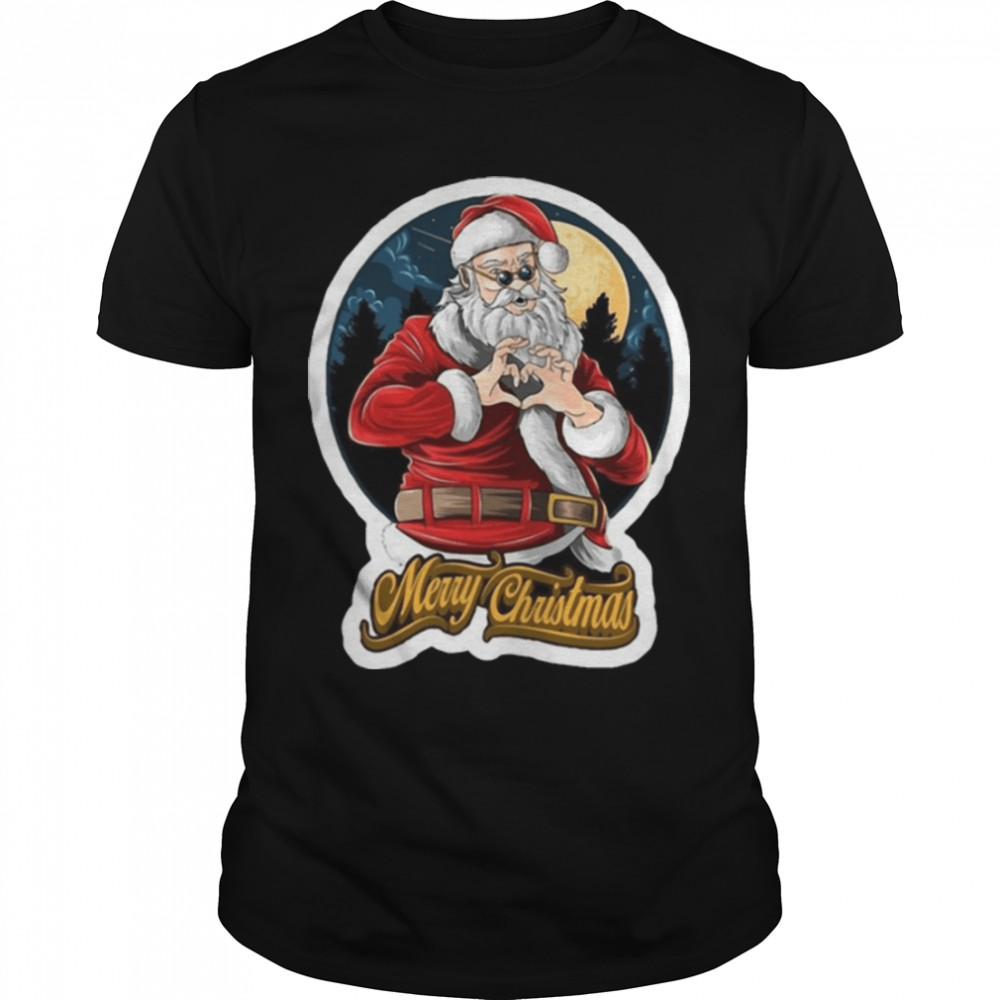 Santa Send Love Christmas Lover Sweater Shirt