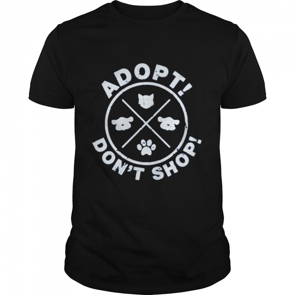 Adopt Dont Shop shirt Classic Men's T-shirt