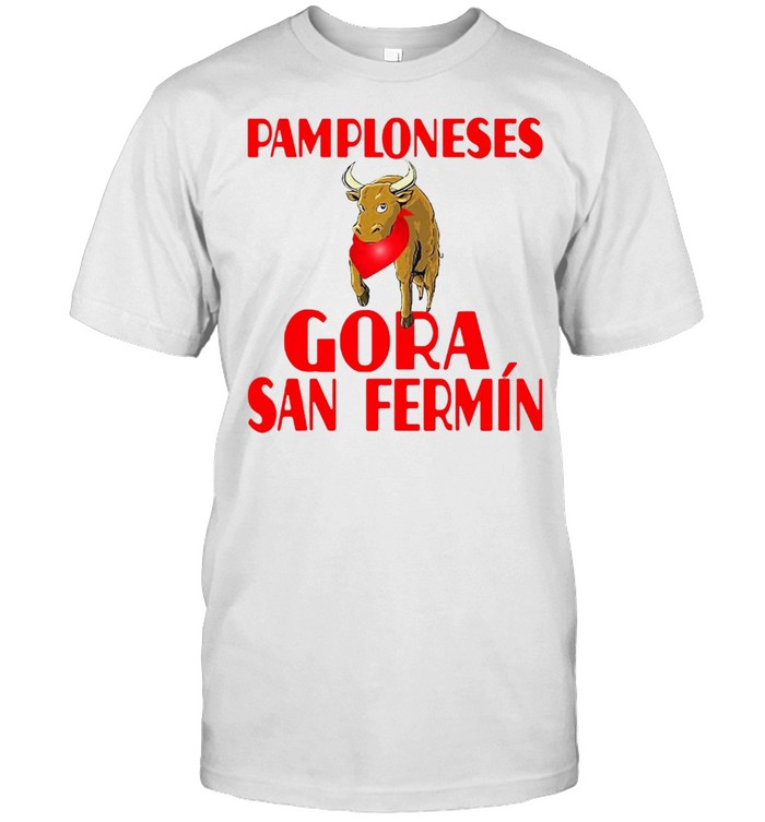 Pamplona Camisetas De España Gora San Fermin  Classic Men's T-shirt