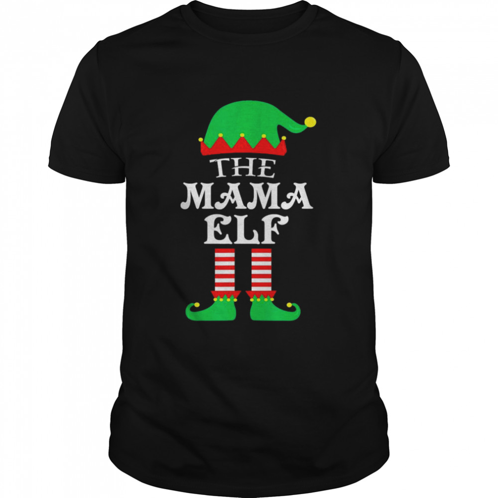 The Mama Elf Christmas Pajama  Classic Men's T-shirt