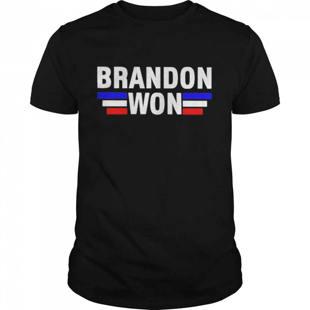 brandon won president shirt Classic Men's T-shirt