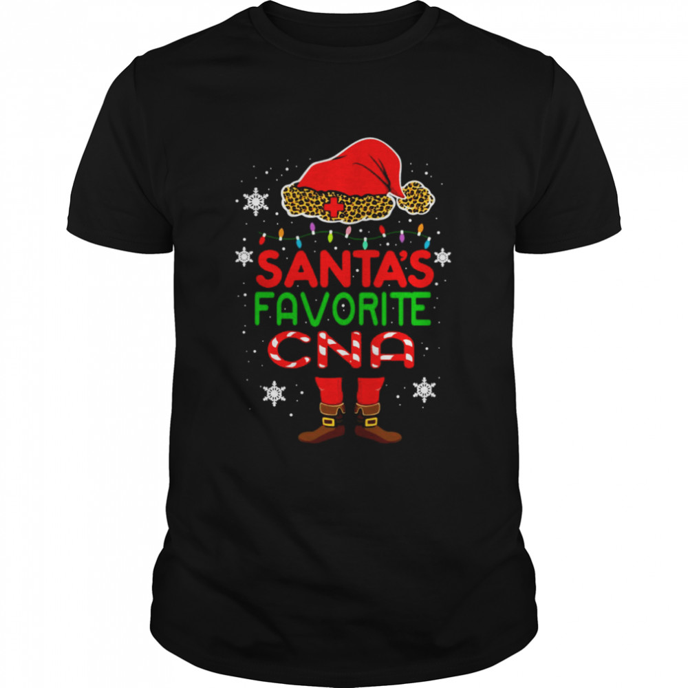 Santa’s Favorite CNA Christmas Sweater T-shirt Classic Men's T-shirt