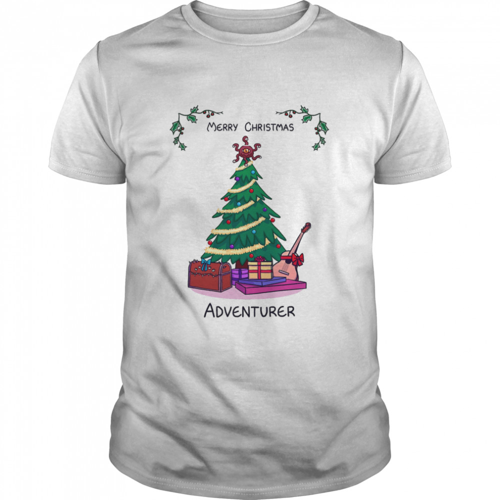 Merry christmas adventurer shirt