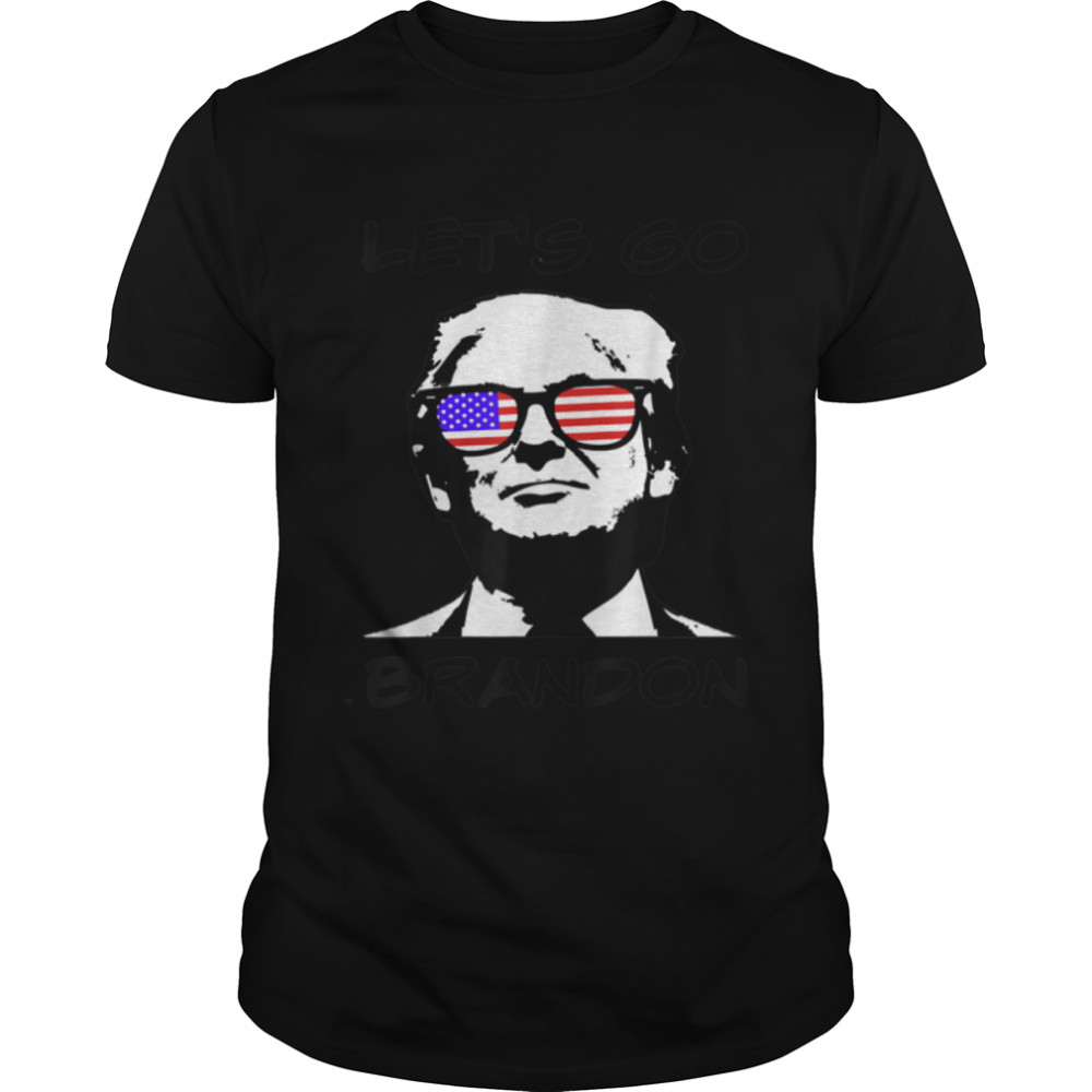 Trump Let's Go Brandon Funny Joe Biden Politic Party Apparel T- B09HW69SFR Classic Men's T-shirt