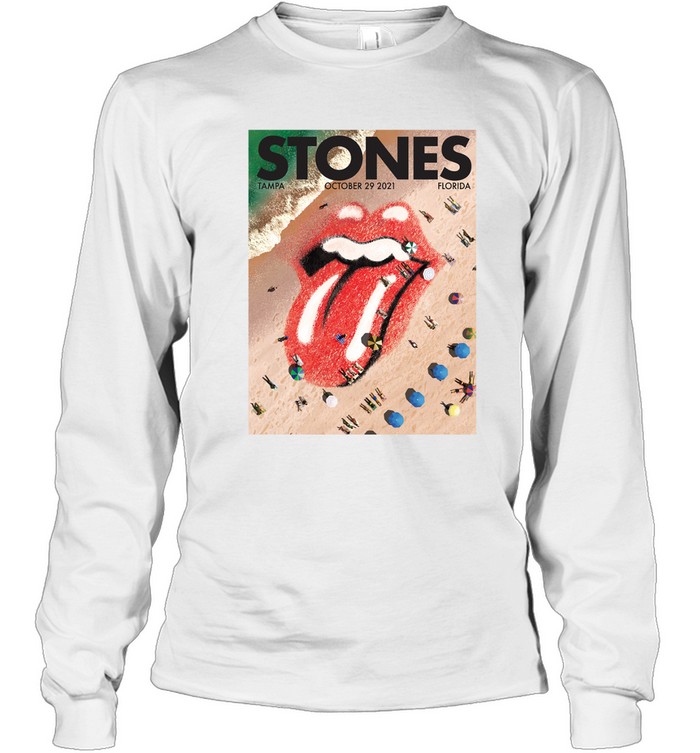 Rolling Stones Concert Tampa 2021 Long Sleeved T-shirt