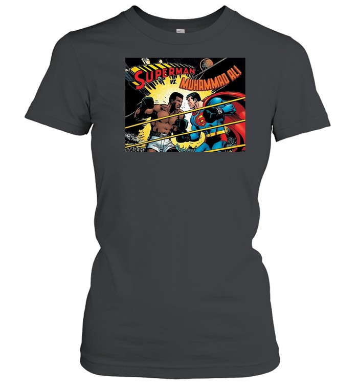 Superman Vs Muhammad Ali T-shirt – Emilytees – Shop trending