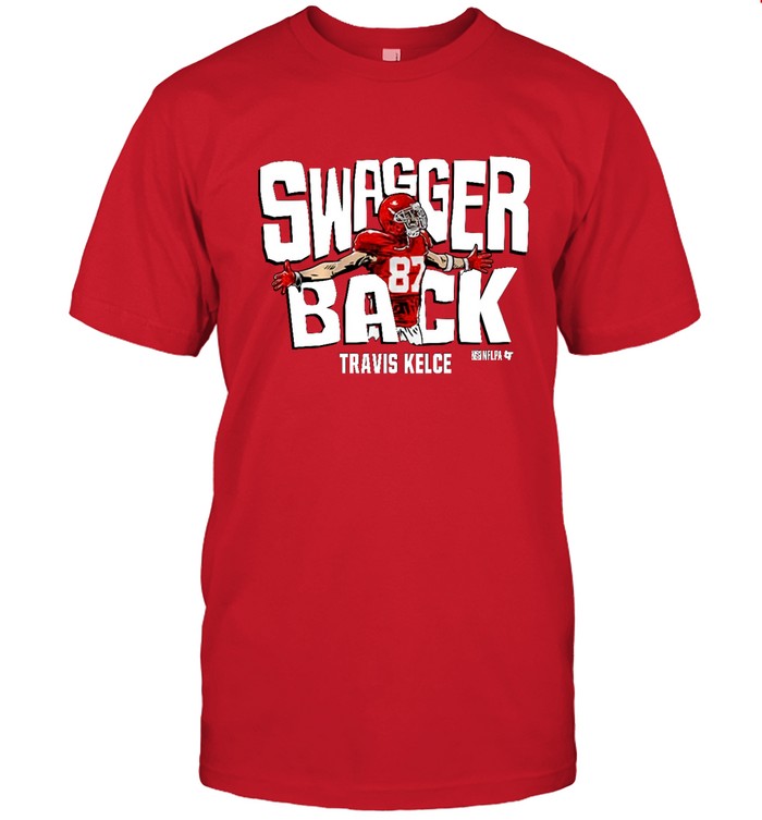 Swagger  Travis Kelce Swagger Back Tee  Classic Men's T-shirt