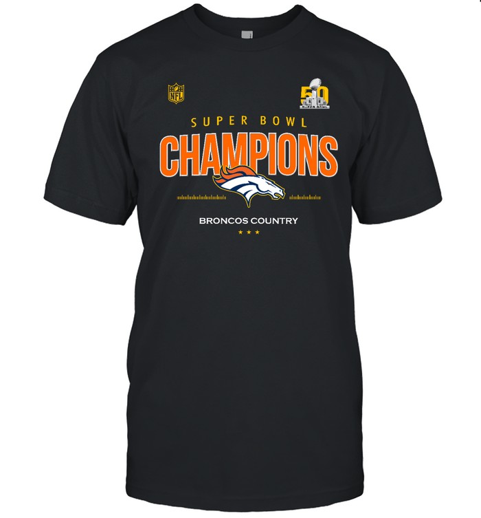 broncos super bowl 50 t shirt