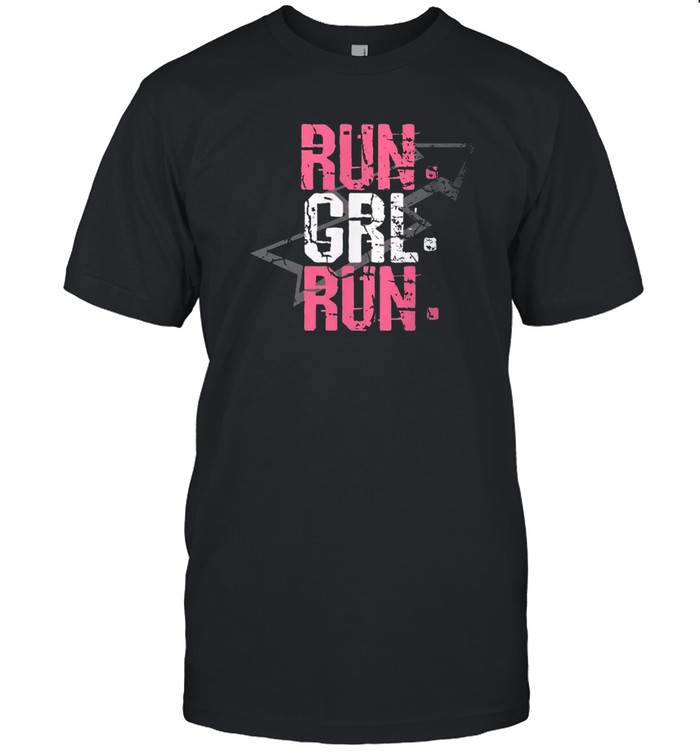 Girls Running T  Classic Men's T-shirt